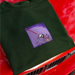 Tame Impala Currents Embroidered Crewneck Sweater